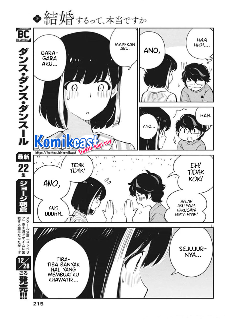 Kekkon suru tte, Hontou desu ka Chapter 61 - halaman 13