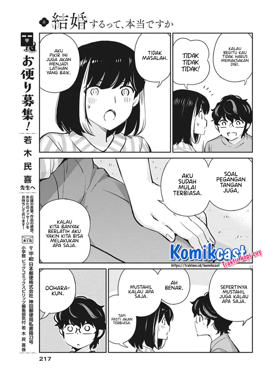 Kekkon suru tte, Hontou desu ka Chapter 61 - halaman 15