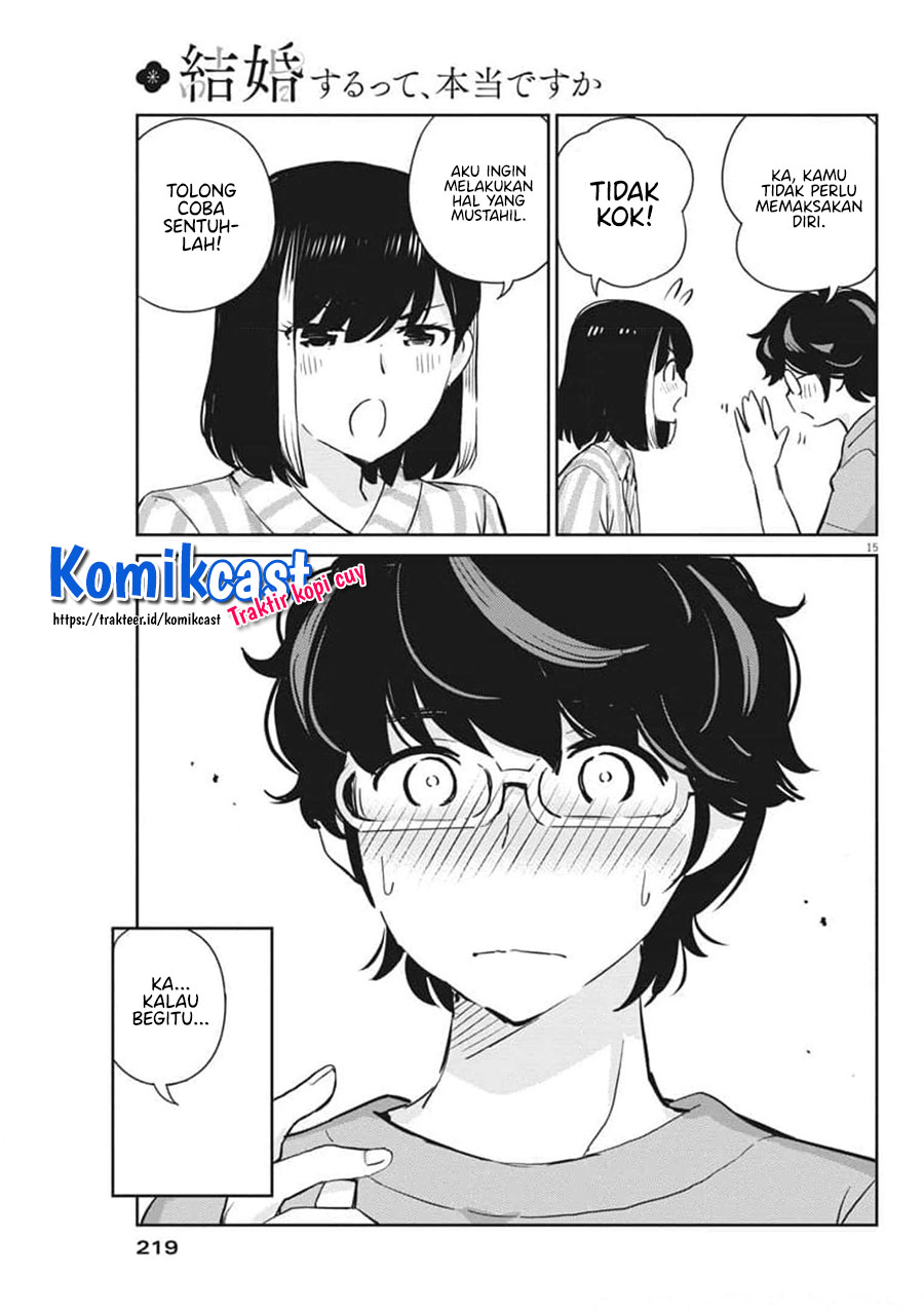 Kekkon suru tte, Hontou desu ka Chapter 61 - halaman 17