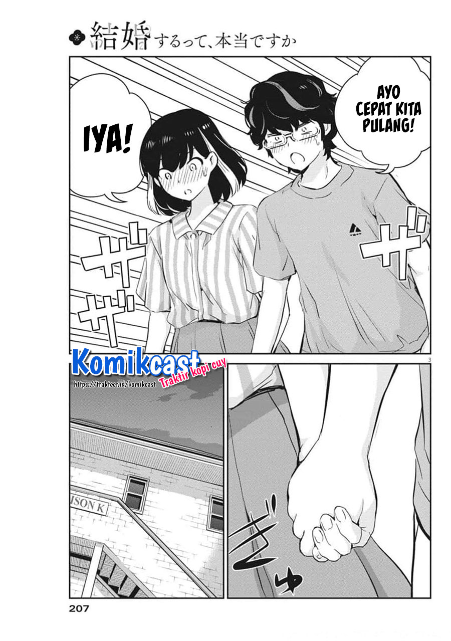 Kekkon suru tte, Hontou desu ka Chapter 61 - halaman 5