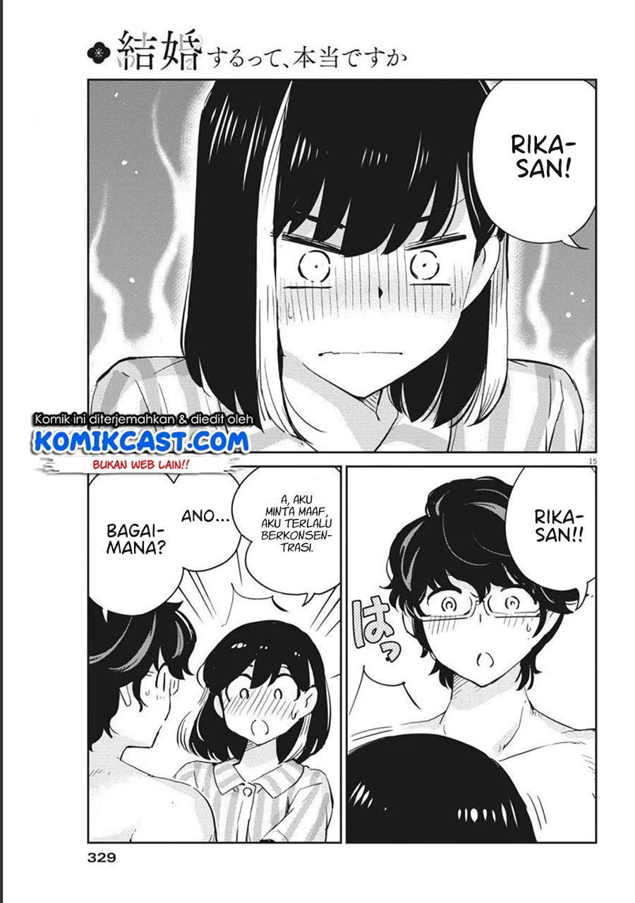 Kekkon suru tte, Hontou desu ka Chapter 62 - halaman 16