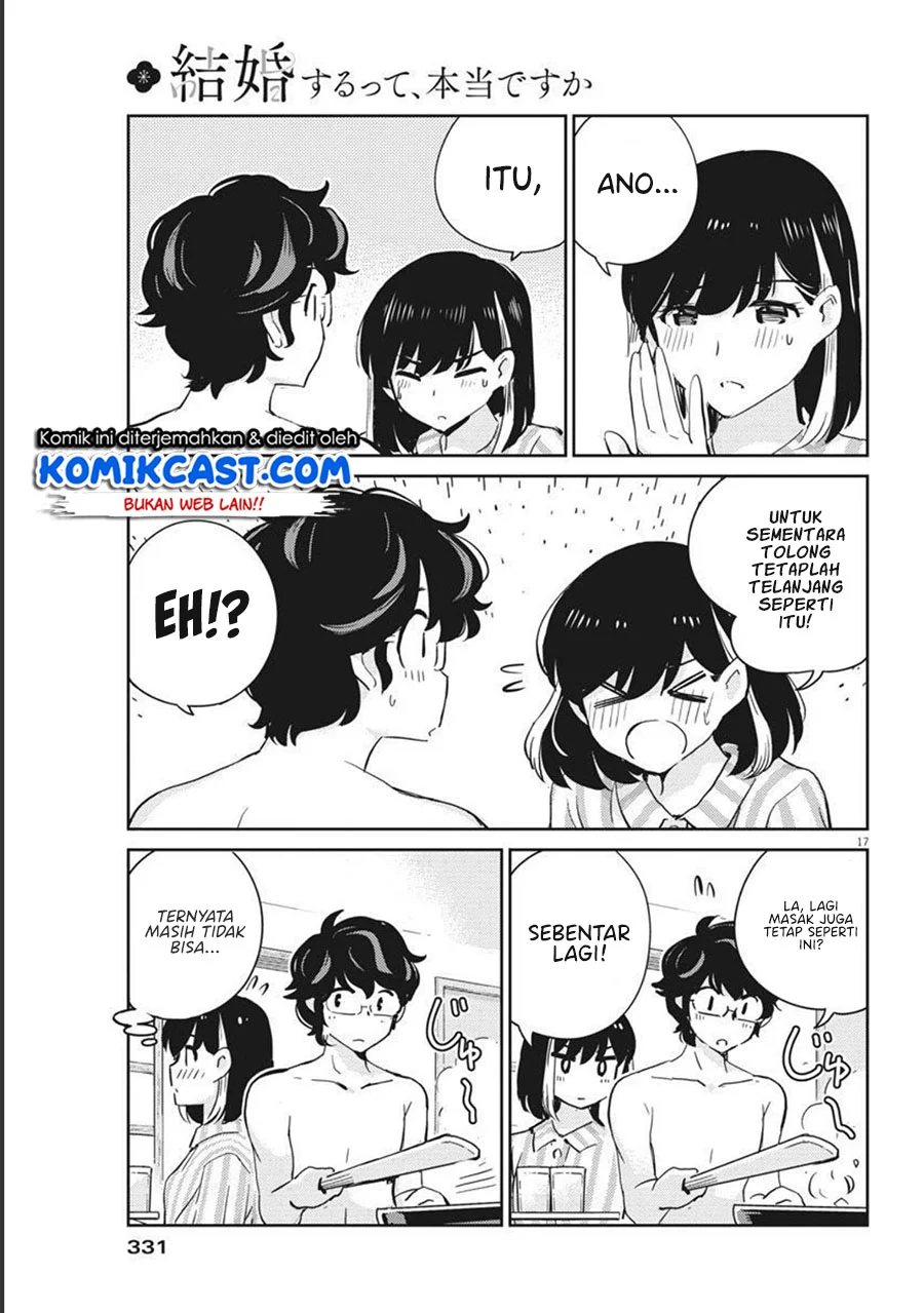 Kekkon suru tte, Hontou desu ka Chapter 62 - halaman 18