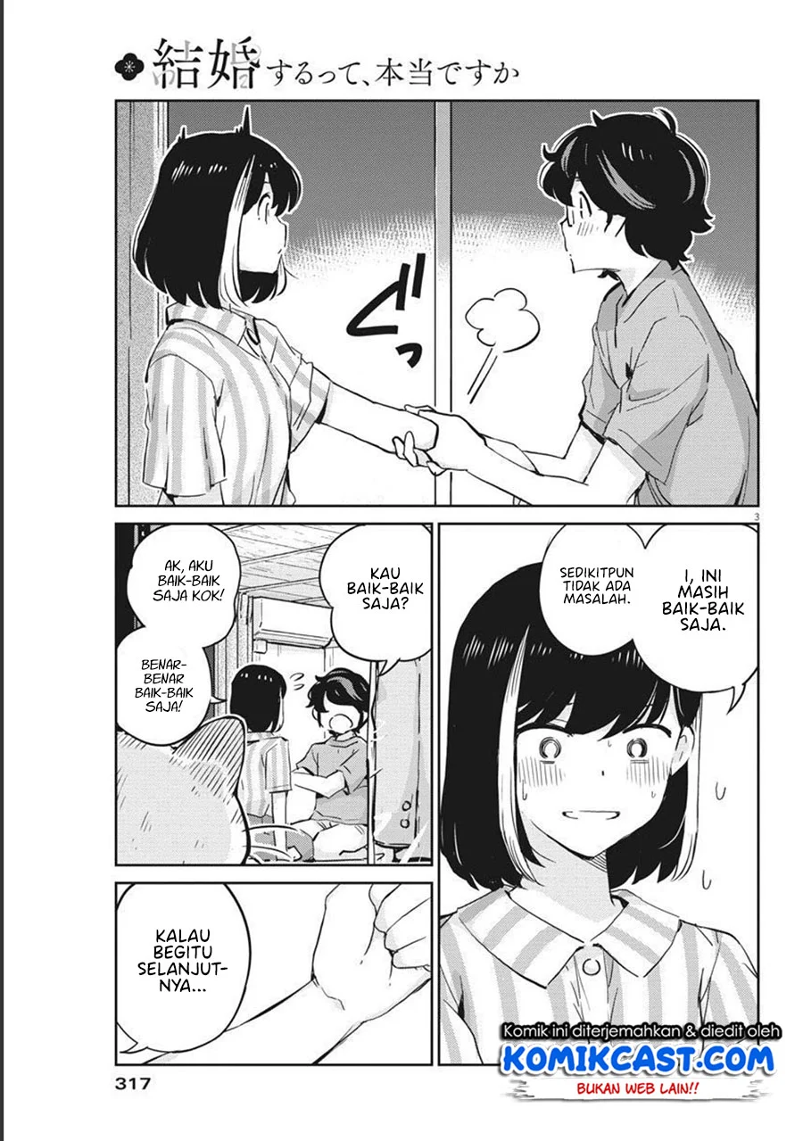 Kekkon suru tte, Hontou desu ka Chapter 62 - halaman 4
