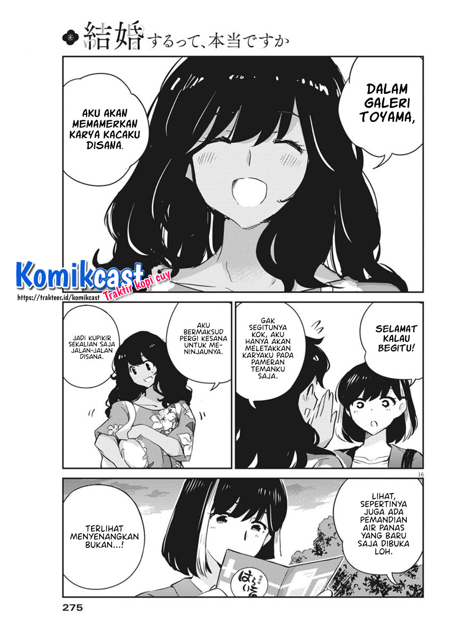 Kekkon suru tte, Hontou desu ka Chapter 63 - halaman 17