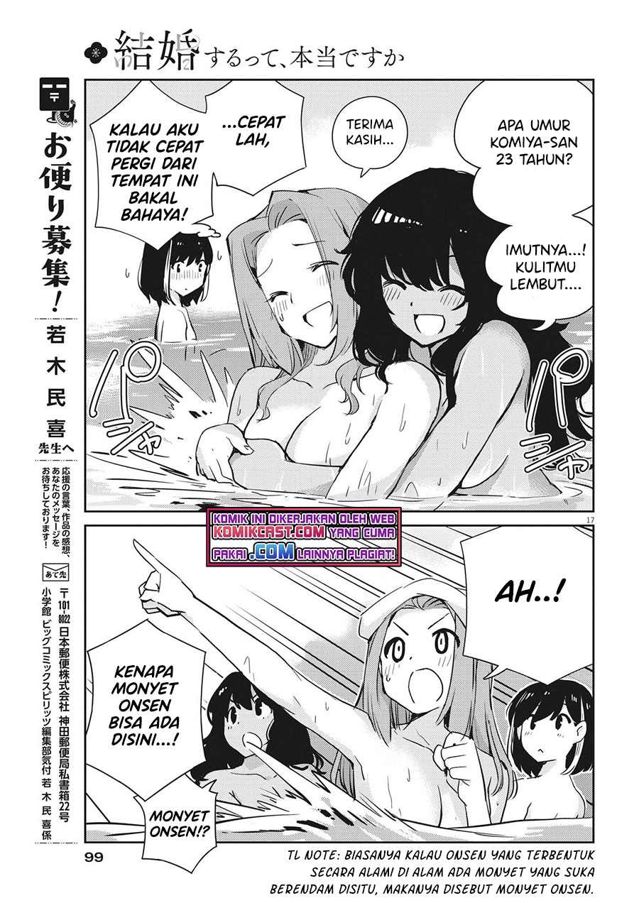 Kekkon suru tte, Hontou desu ka Chapter 64 - halaman 18