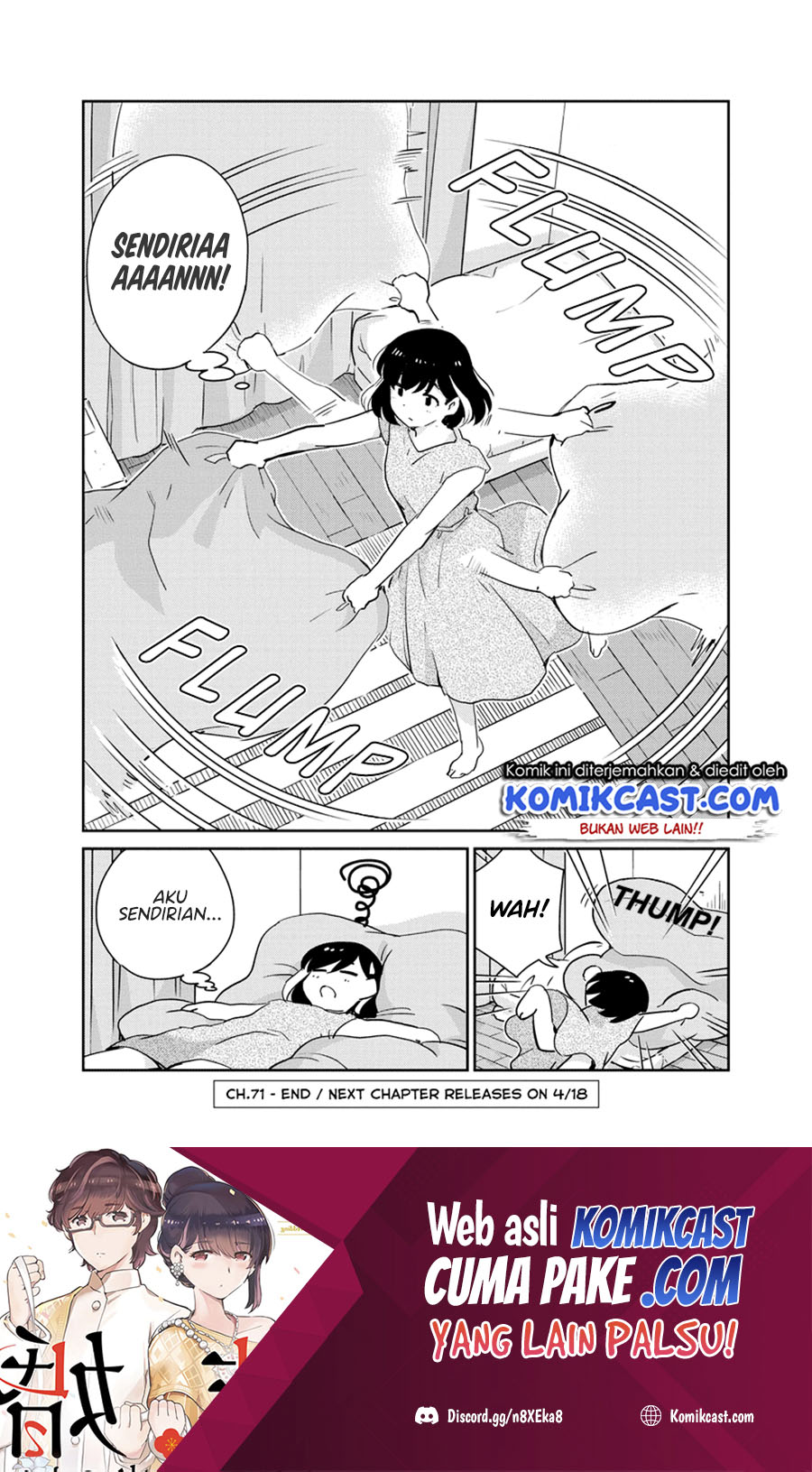 Kekkon suru tte, Hontou desu ka Chapter 71 - halaman 18