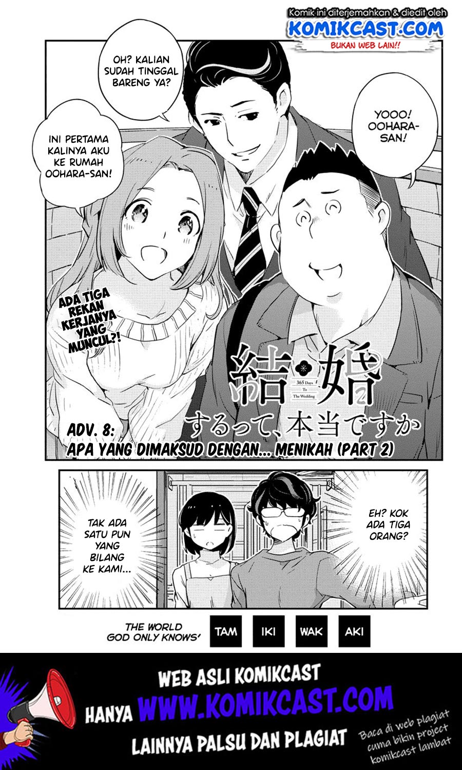 Kekkon suru tte, Hontou desu ka Chapter 8 - halaman 2