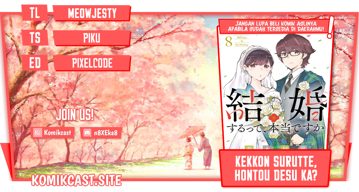 Kekkon suru tte, Hontou desu ka Chapter 90 - halaman 1