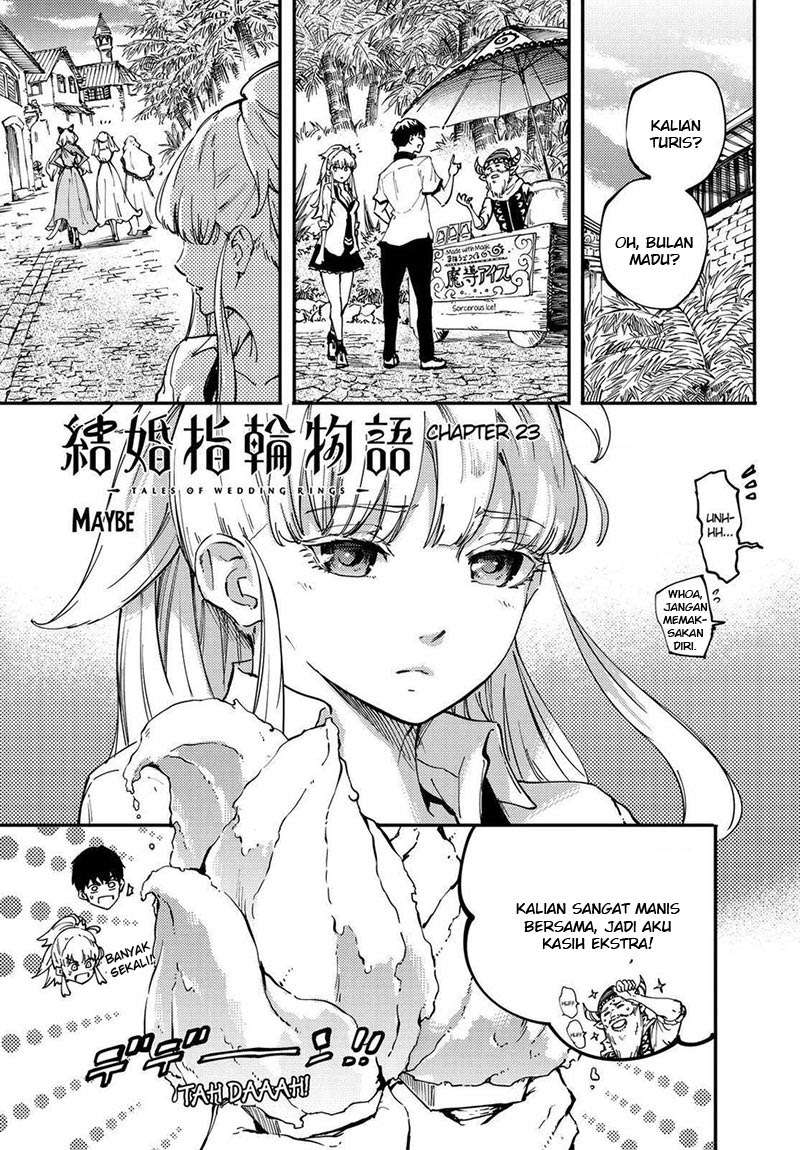 Kekkon Yubiwa Monogatari Chapter 23 - halaman 2