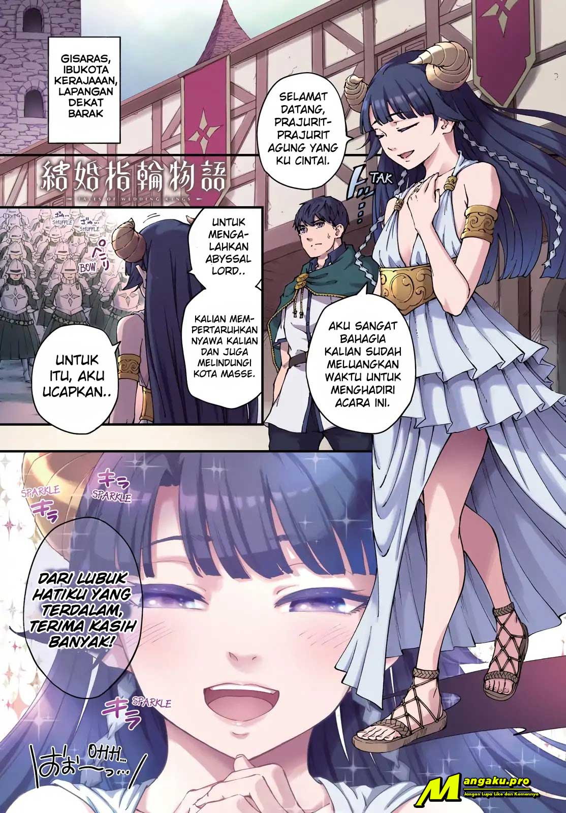 Kekkon Yubiwa Monogatari Chapter 47.1 - halaman 2