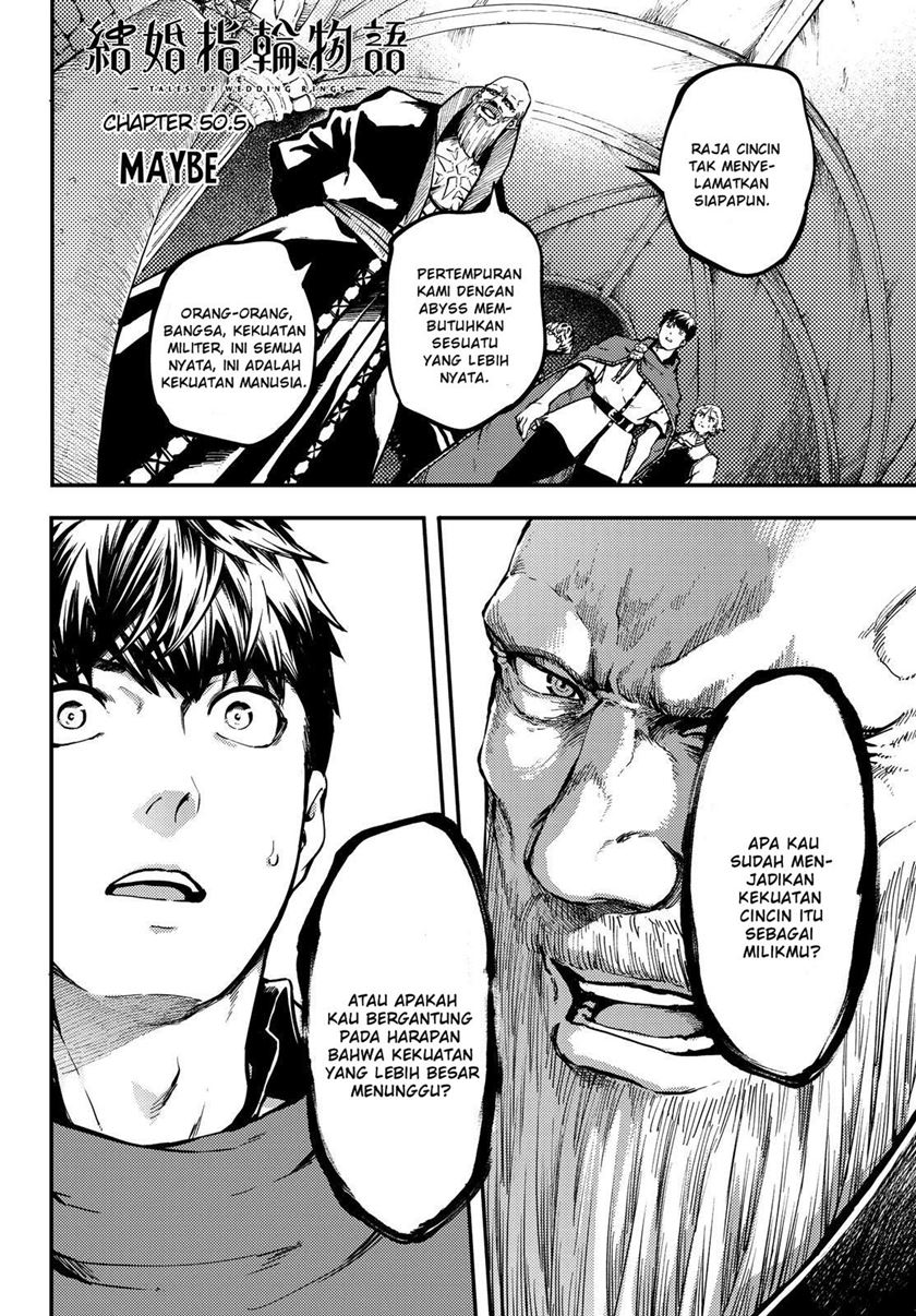 Kekkon Yubiwa Monogatari Chapter 50.1 - halaman 3