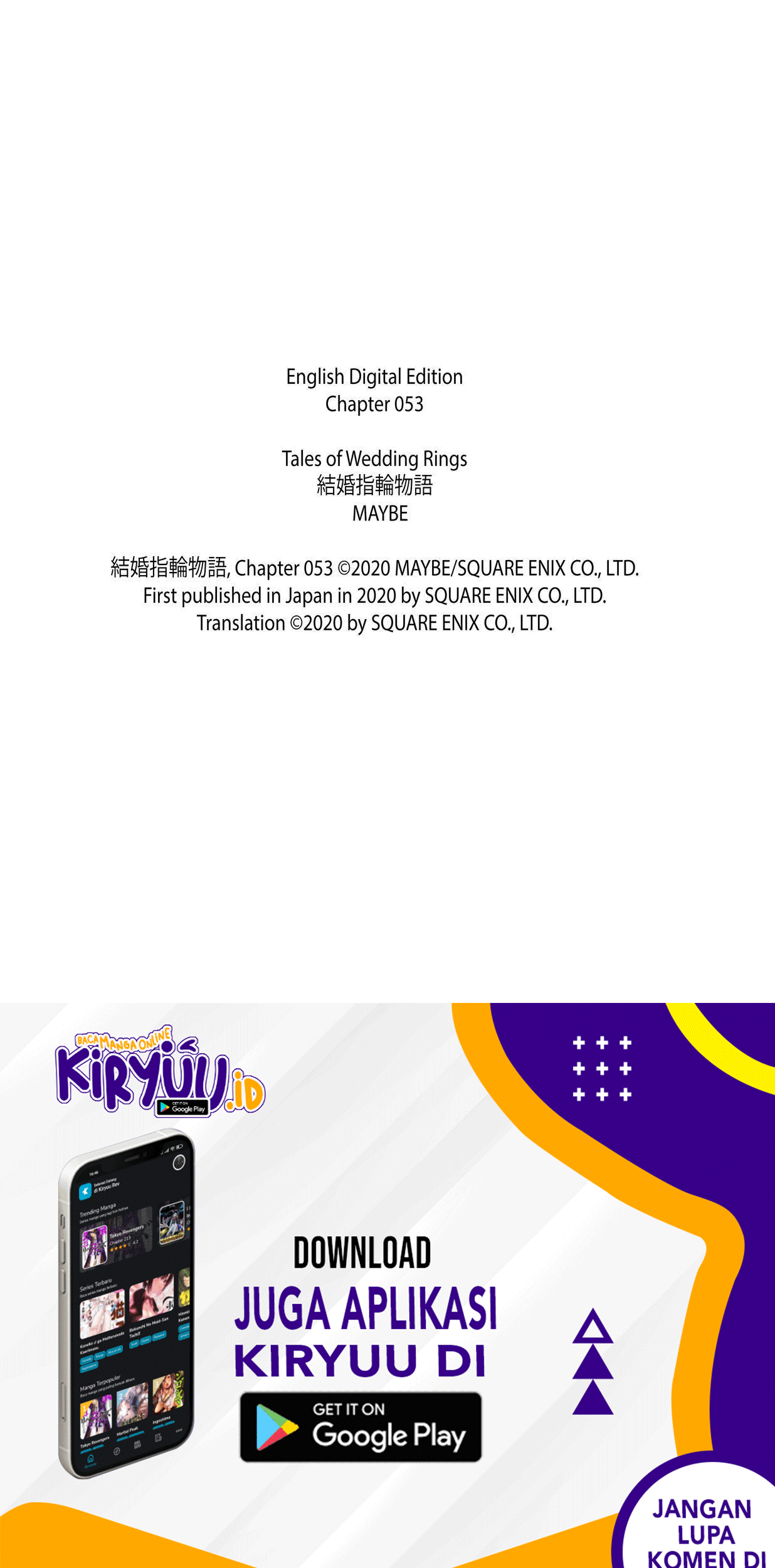 Kekkon Yubiwa Monogatari Chapter 53 - halaman 15