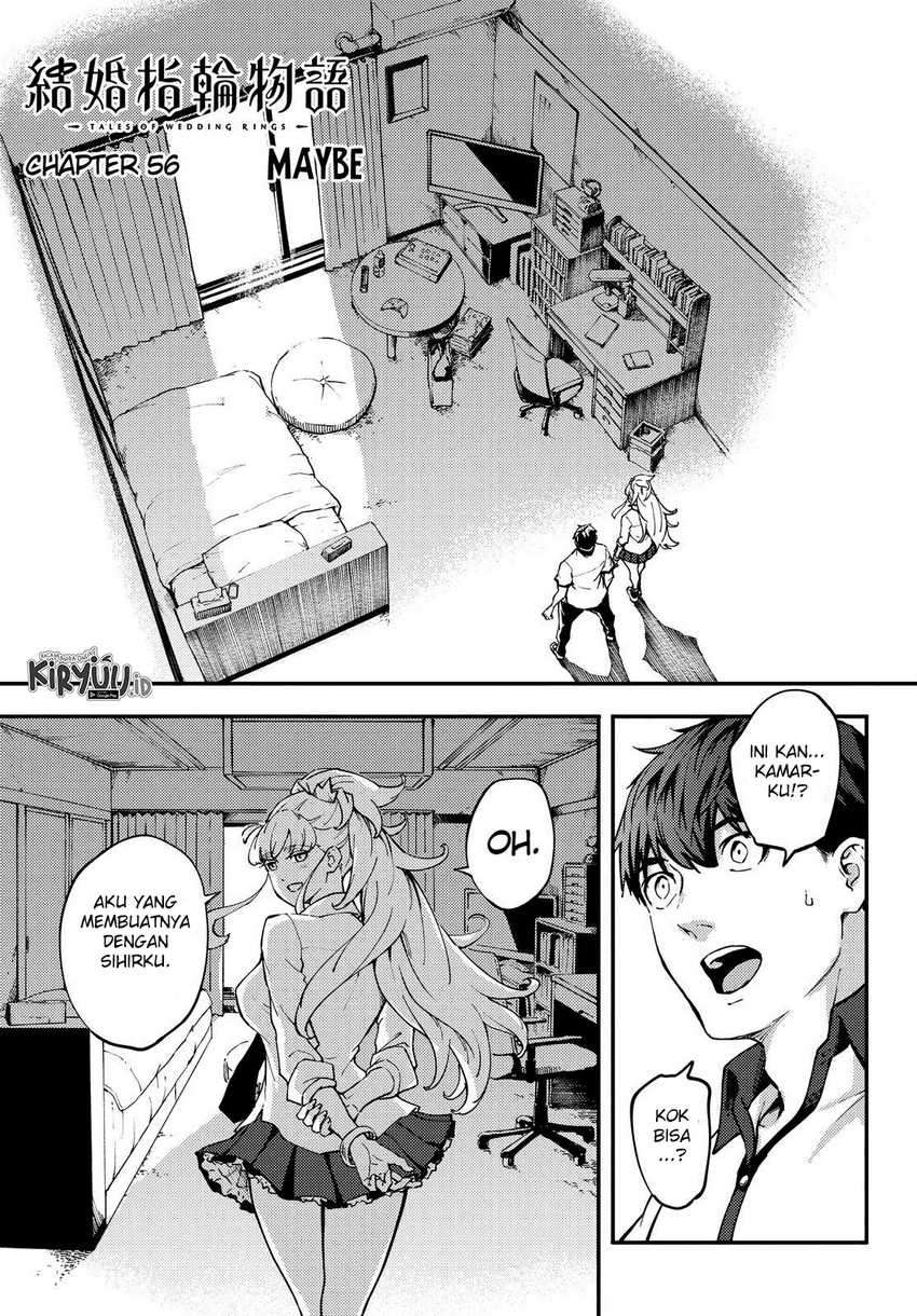 Kekkon Yubiwa Monogatari Chapter 56 - halaman 3