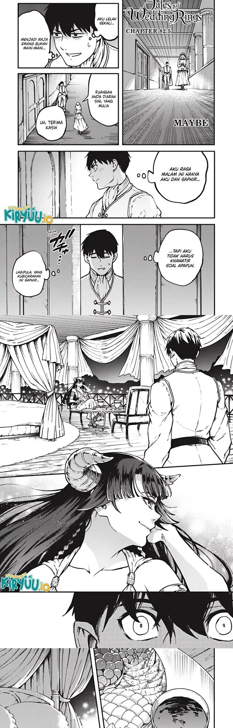 Kekkon Yubiwa Monogatari Chapter 82.5 - halaman 2