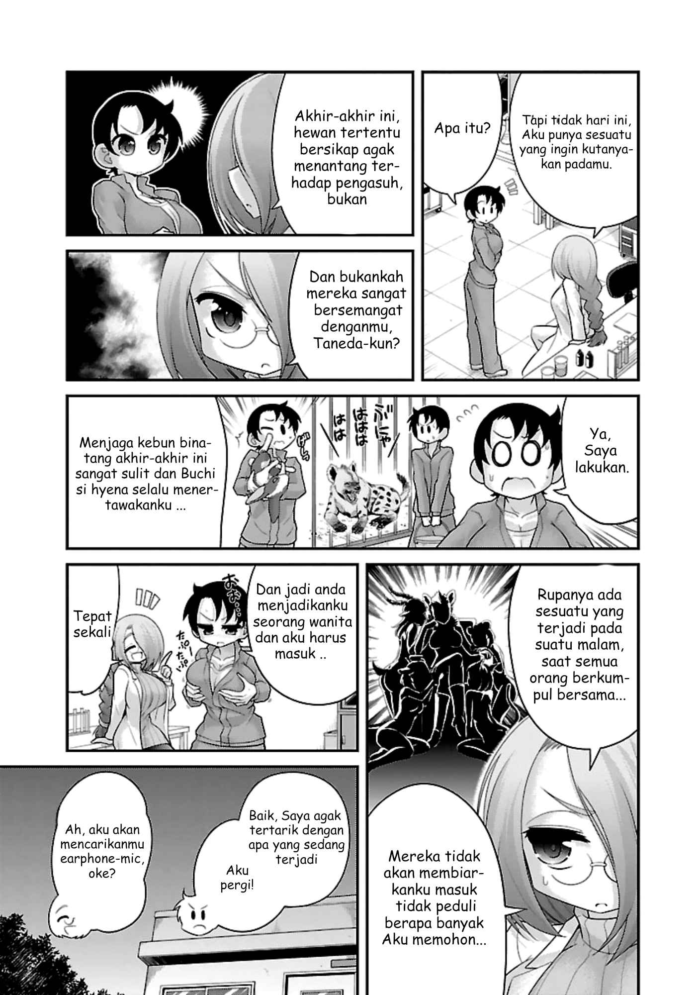 Kemokko Doubutsuen! Chapter 9 - halaman 3