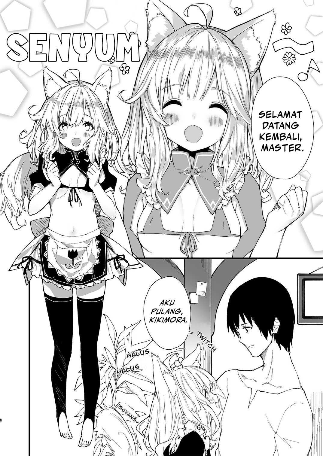 Kemomimi Meido ga Ie ni iru Chapter 1 - halaman 3