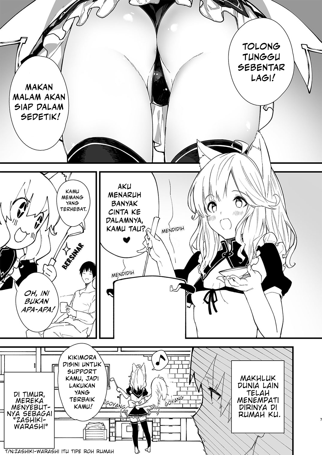 Kemomimi Meido ga Ie ni iru Chapter 1 - halaman 4