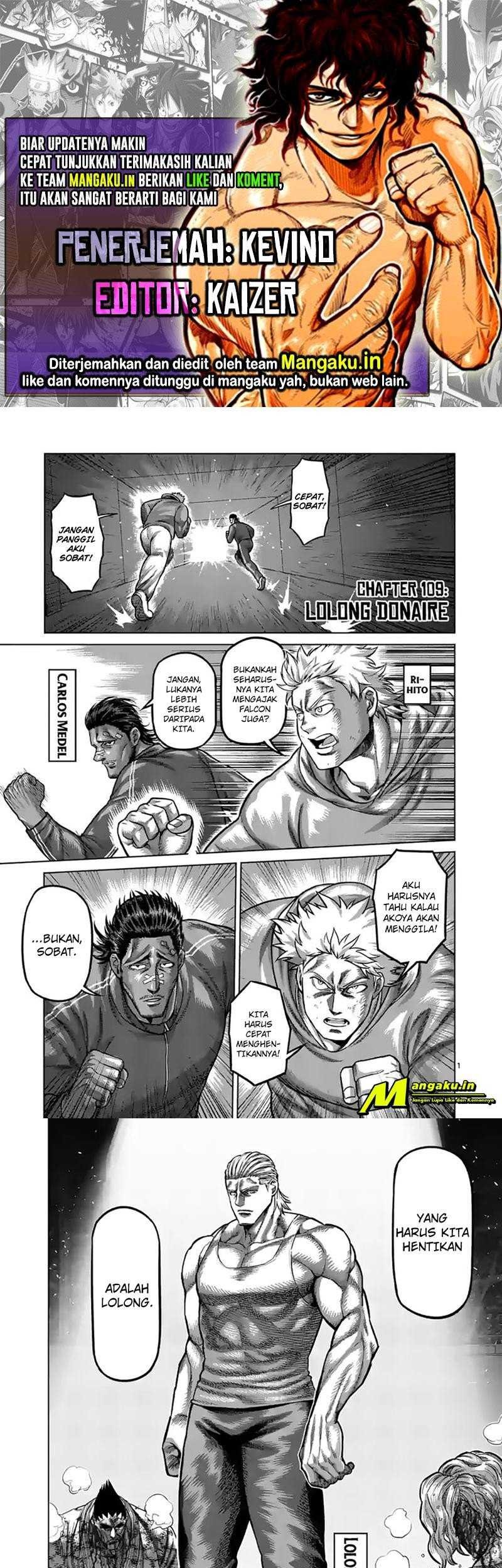 Kengan Omega Chapter 109 - halaman 1