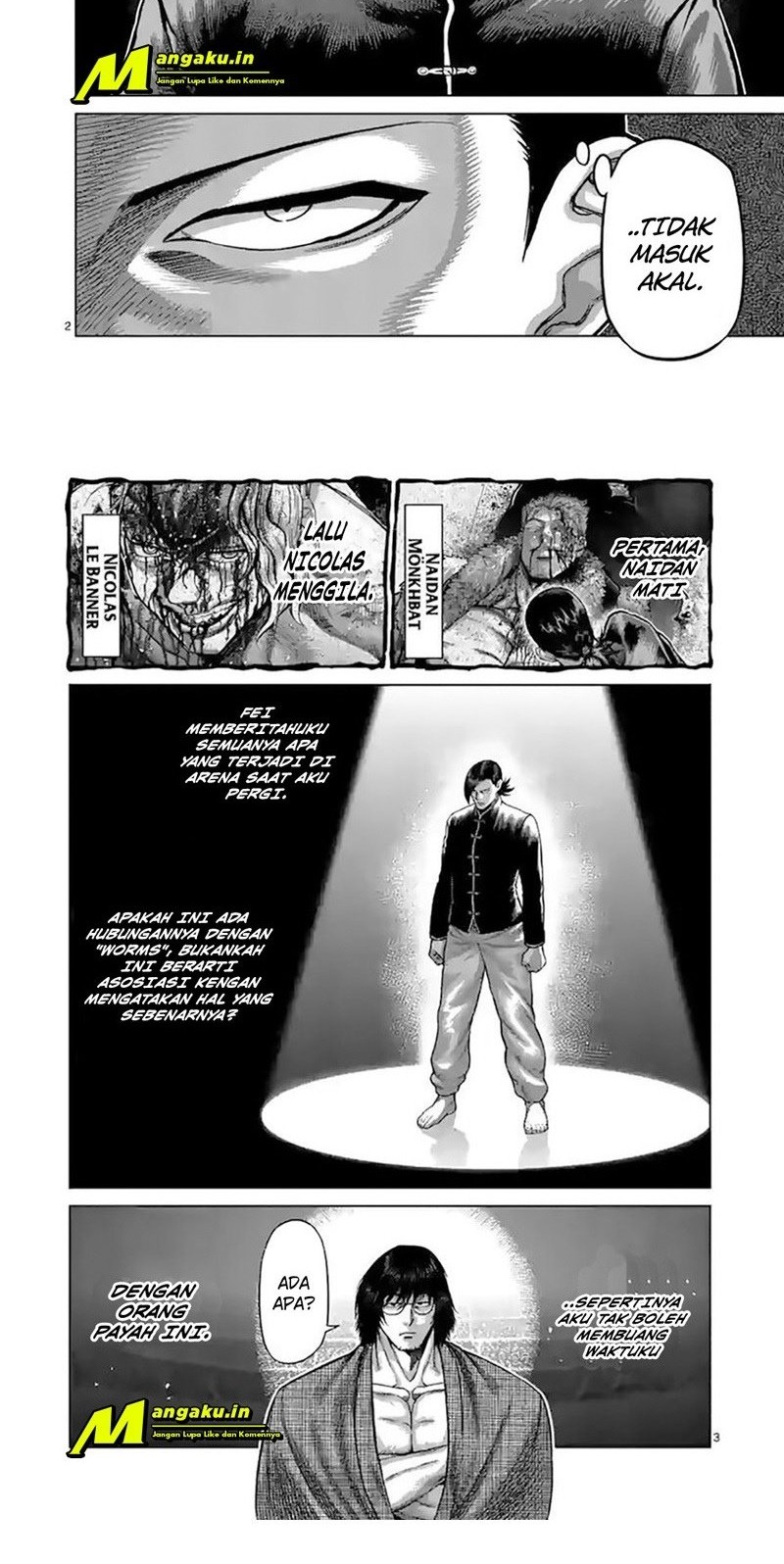 Kengan Omega Chapter 110 - halaman 2