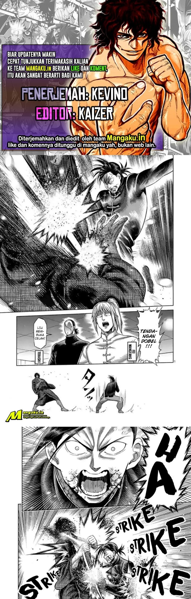Kengan Omega Chapter 112 - halaman 1