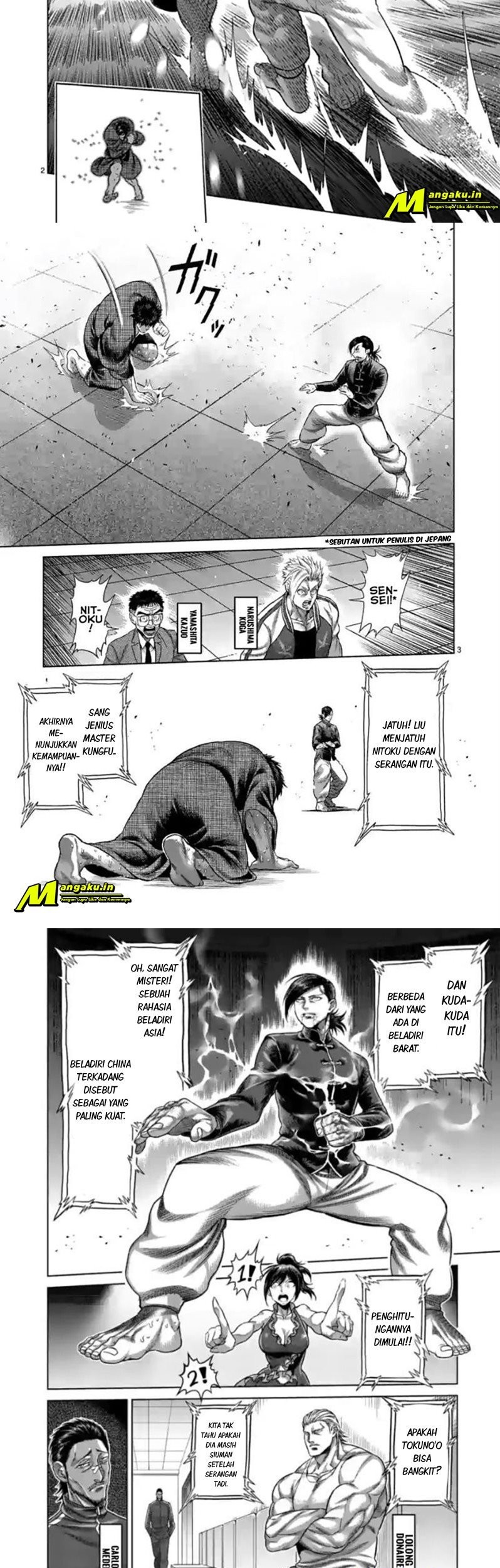 Kengan Omega Chapter 112 - halaman 3