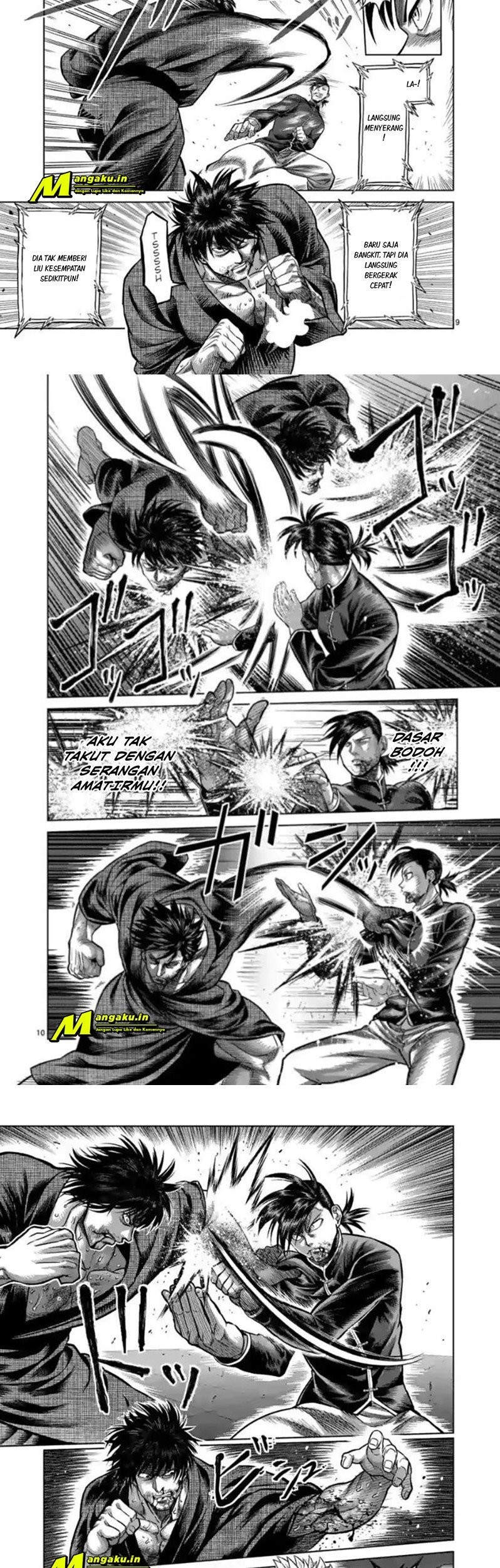 Kengan Omega Chapter 112 - halaman 9