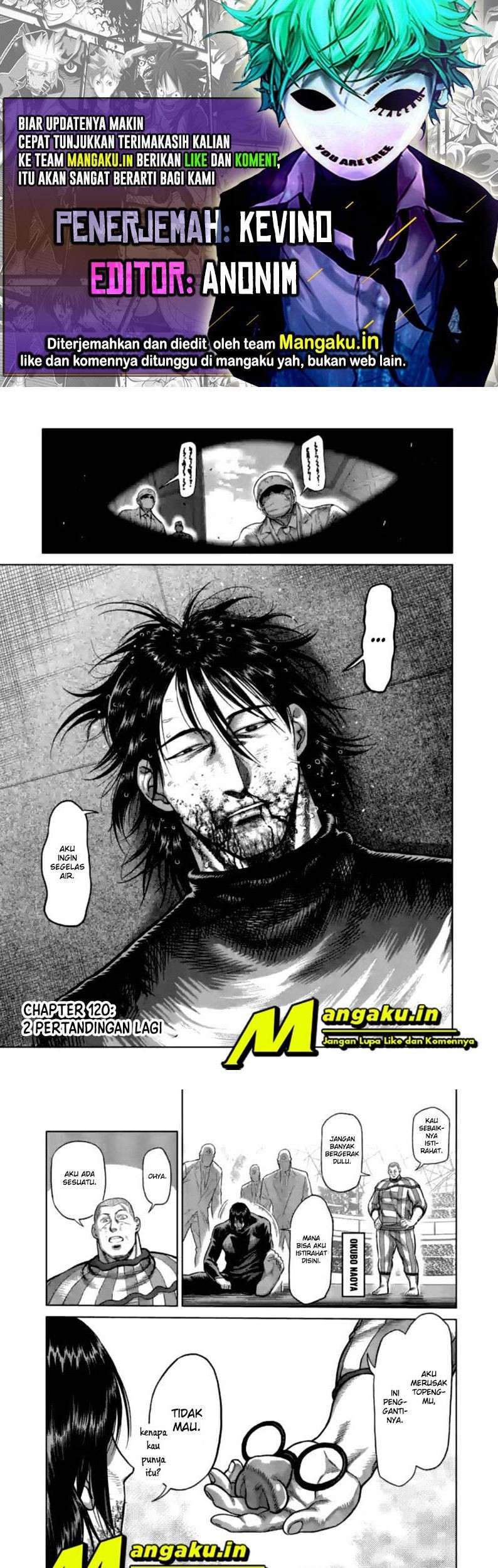 Kengan Omega Chapter 121 - halaman 1