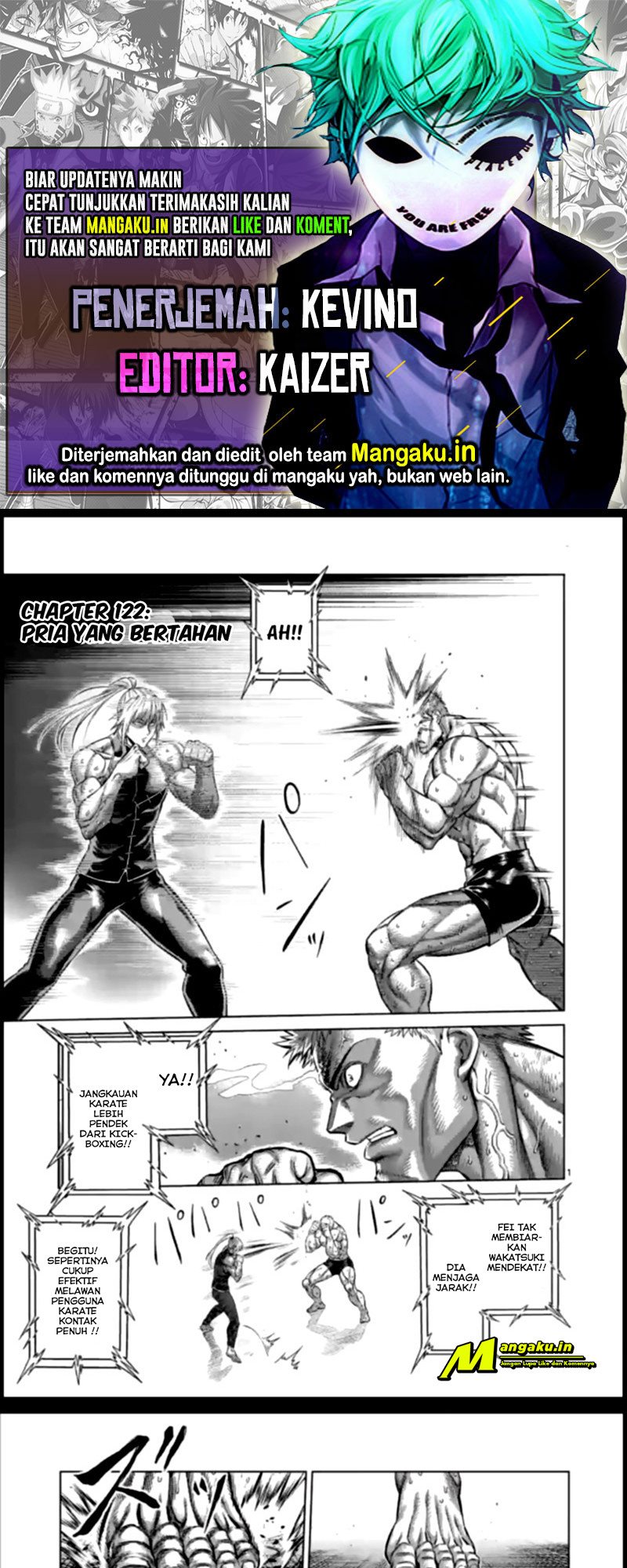 Kengan Omega Chapter 122 - halaman 1