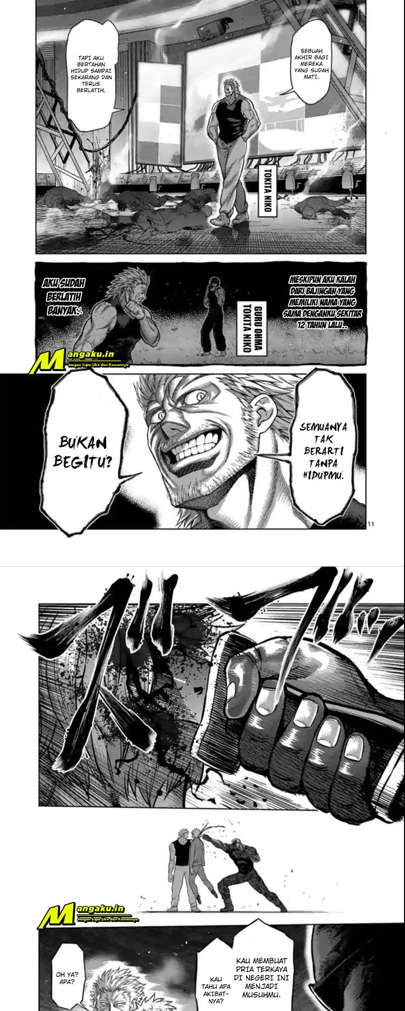 Kengan Omega Chapter 123 - halaman 7