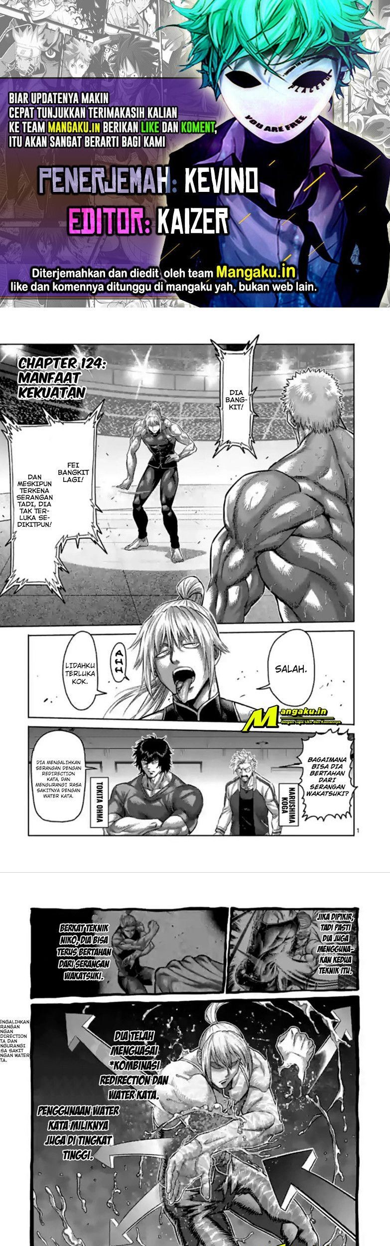 Kengan Omega Chapter 124 - halaman 1