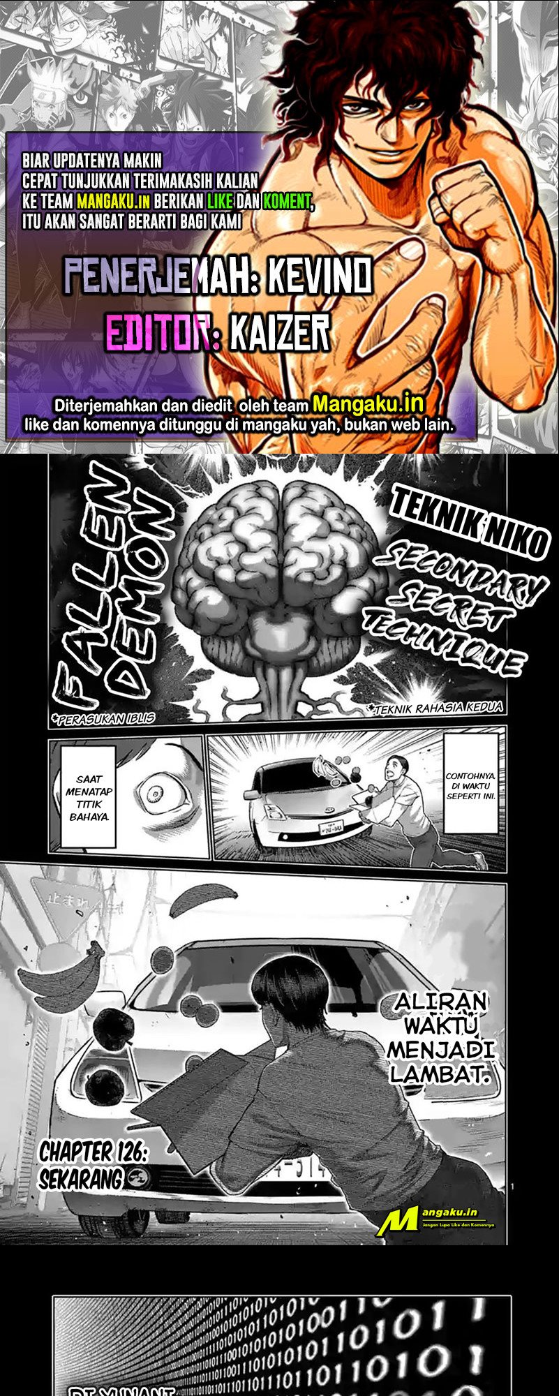 Kengan Omega Chapter 126 - halaman 1