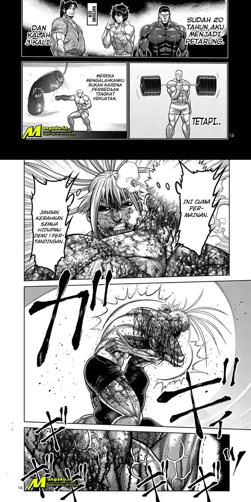 Kengan Omega Chapter 127 - halaman 8