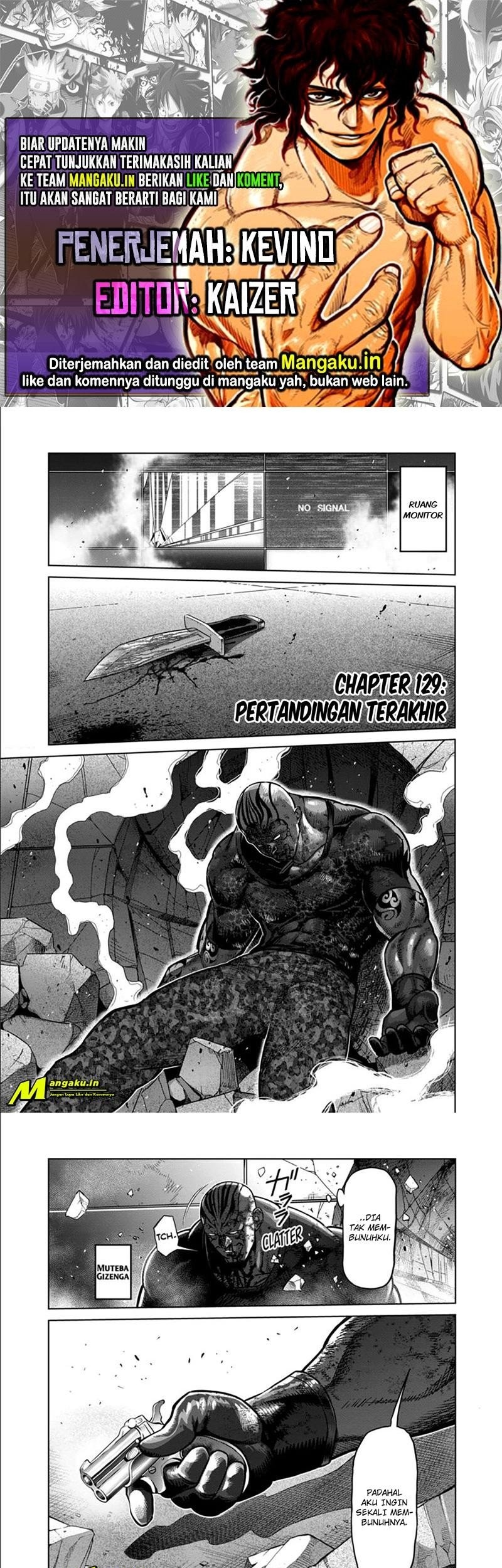 Kengan Omega Chapter 129 - halaman 1