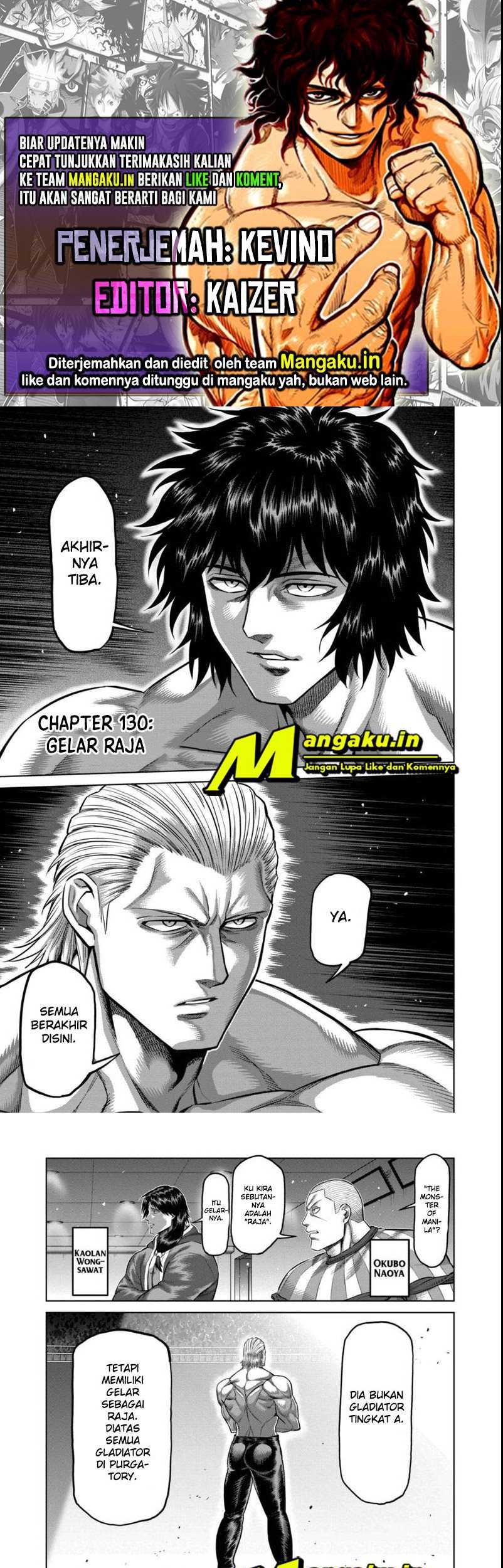 Kengan Omega Chapter 130 - halaman 1