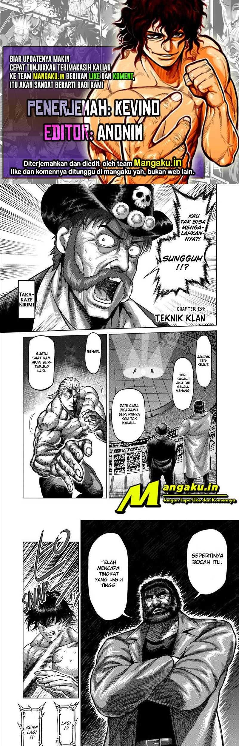 Kengan Omega Chapter 131 - halaman 1