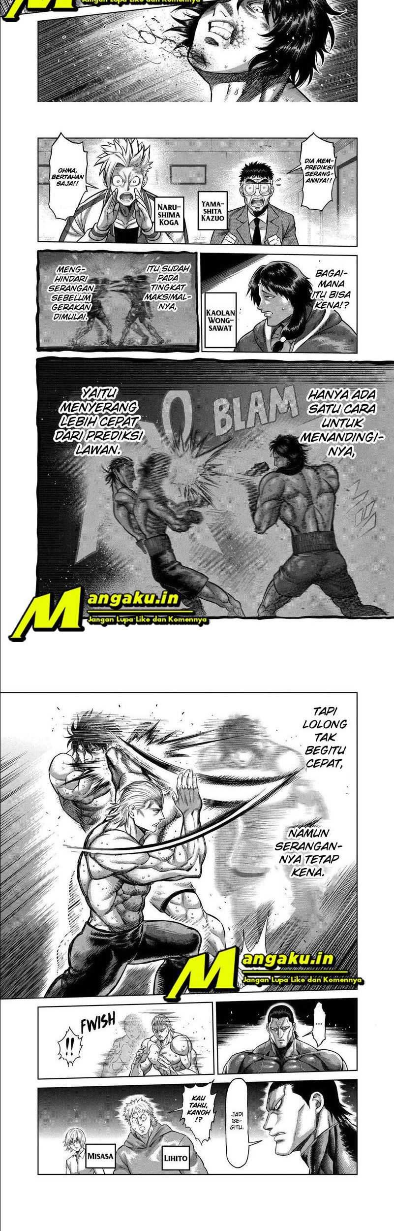 Kengan Omega Chapter 131 - halaman 3