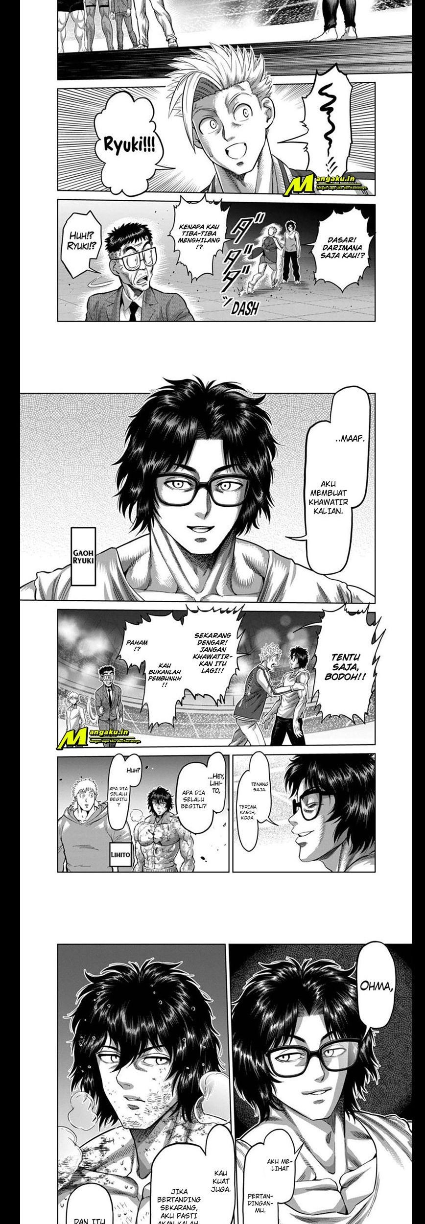 Kengan Omega Chapter 138 - halaman 3