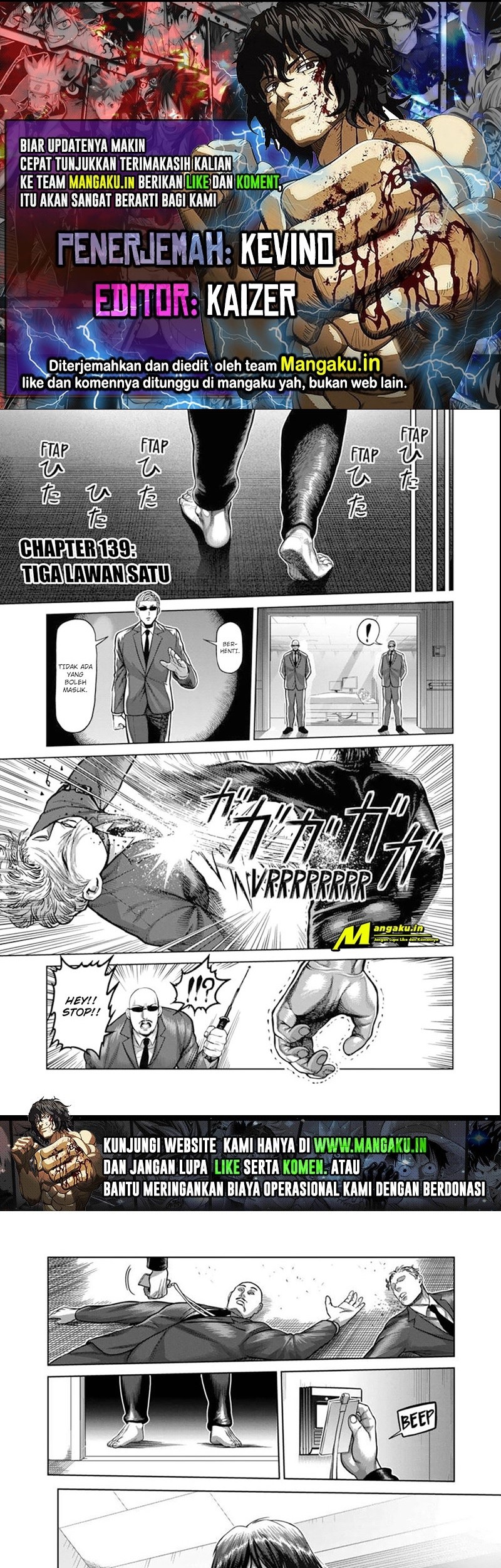 Kengan Omega Chapter 139 - halaman 1