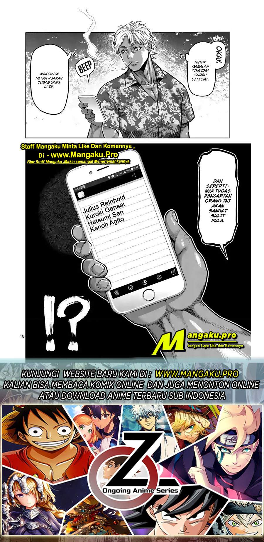 Kengan Omega Chapter 14 - halaman 19