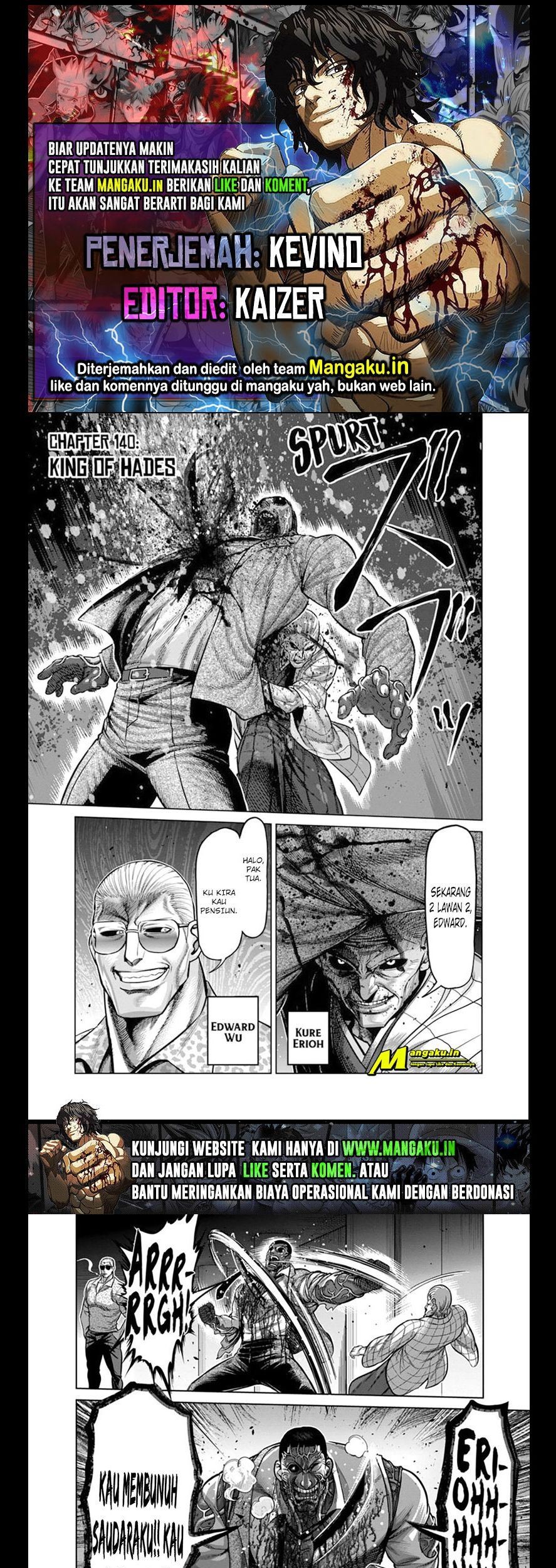 Kengan Omega Chapter 140 - halaman 1