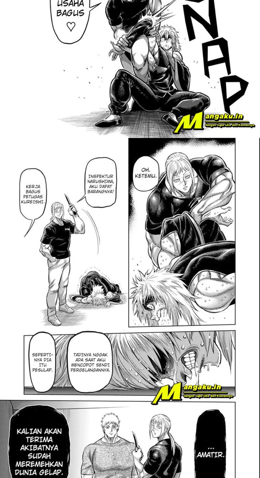 Kengan Omega Chapter 141 - halaman 12