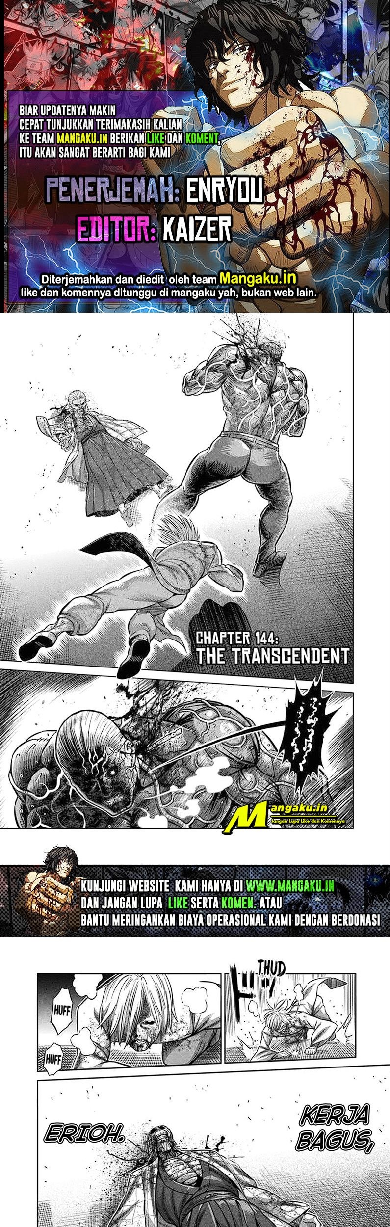 Kengan Omega Chapter 144 - halaman 1