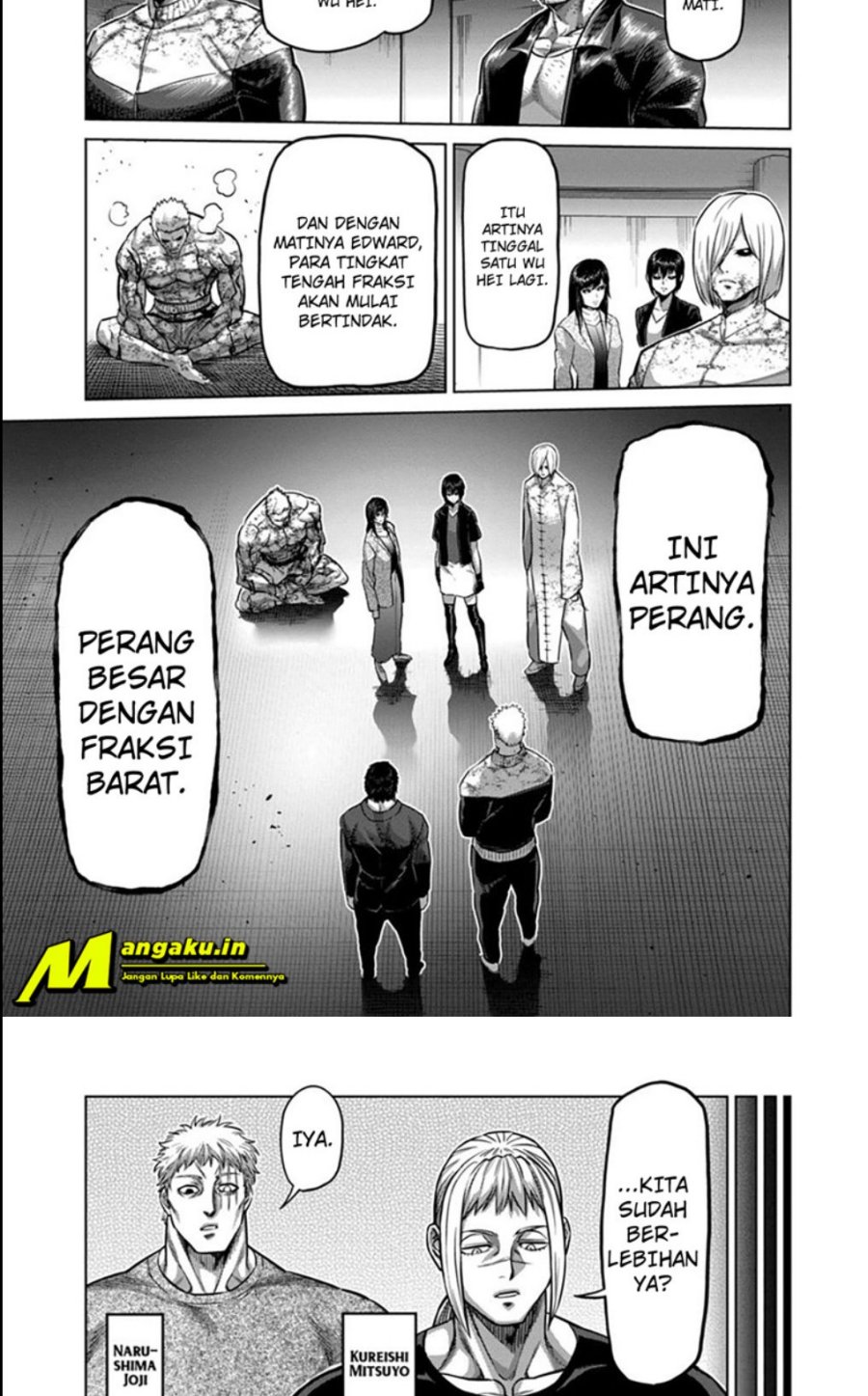 Kengan Omega Chapter 145 - halaman 14
