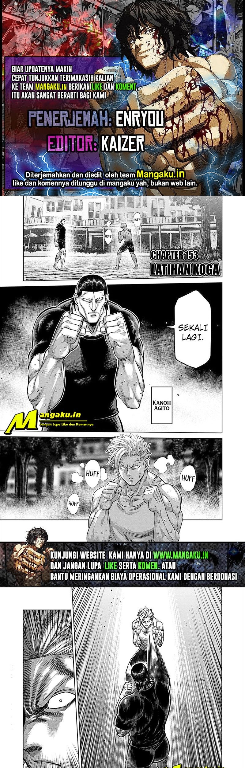 Kengan Omega Chapter 153 - halaman 1