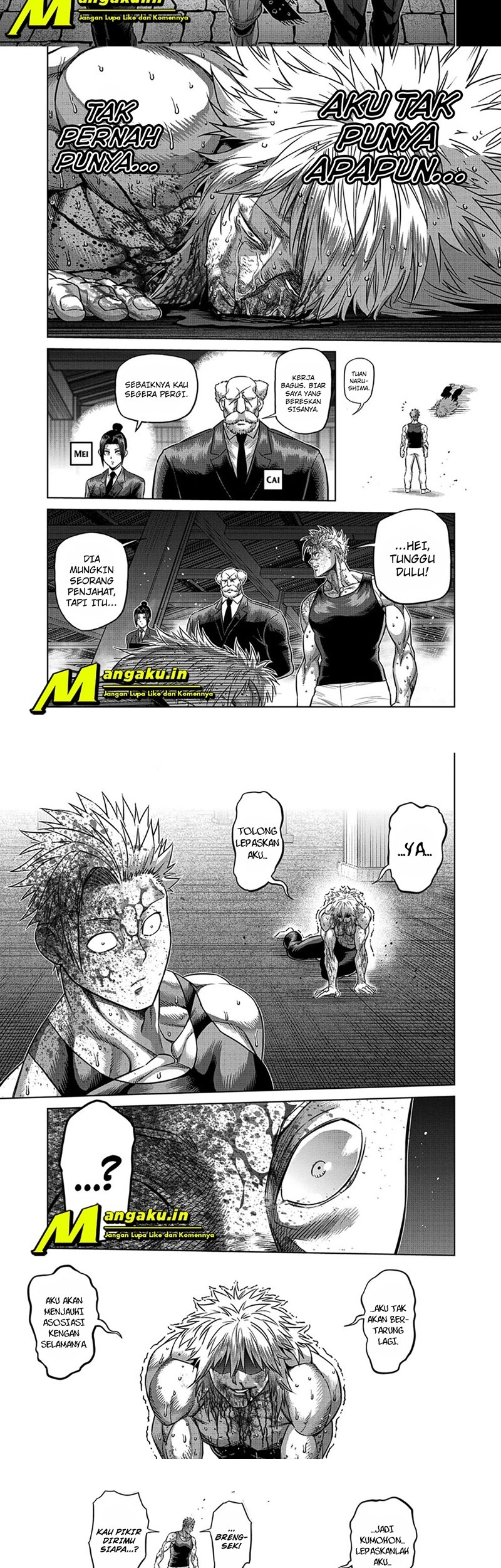 Kengan Omega Chapter 159 - halaman 3