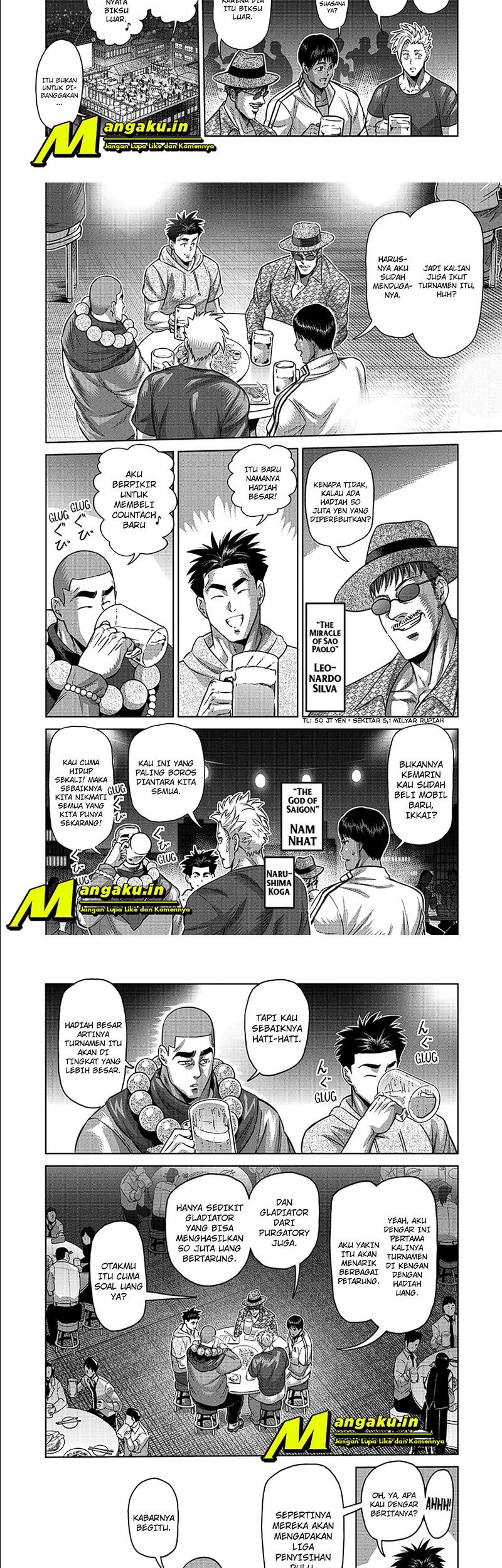 Kengan Omega Chapter 161 - halaman 3