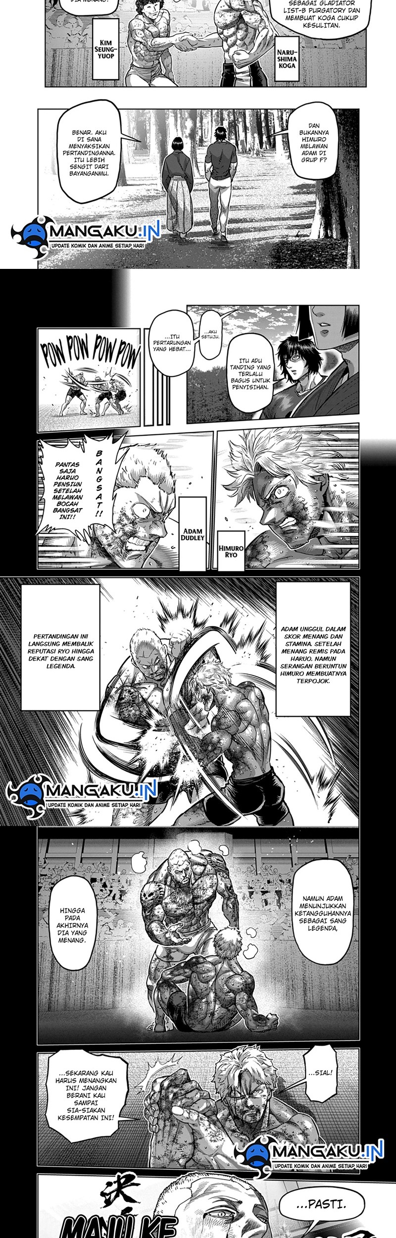Kengan Omega Chapter 167 - halaman 2