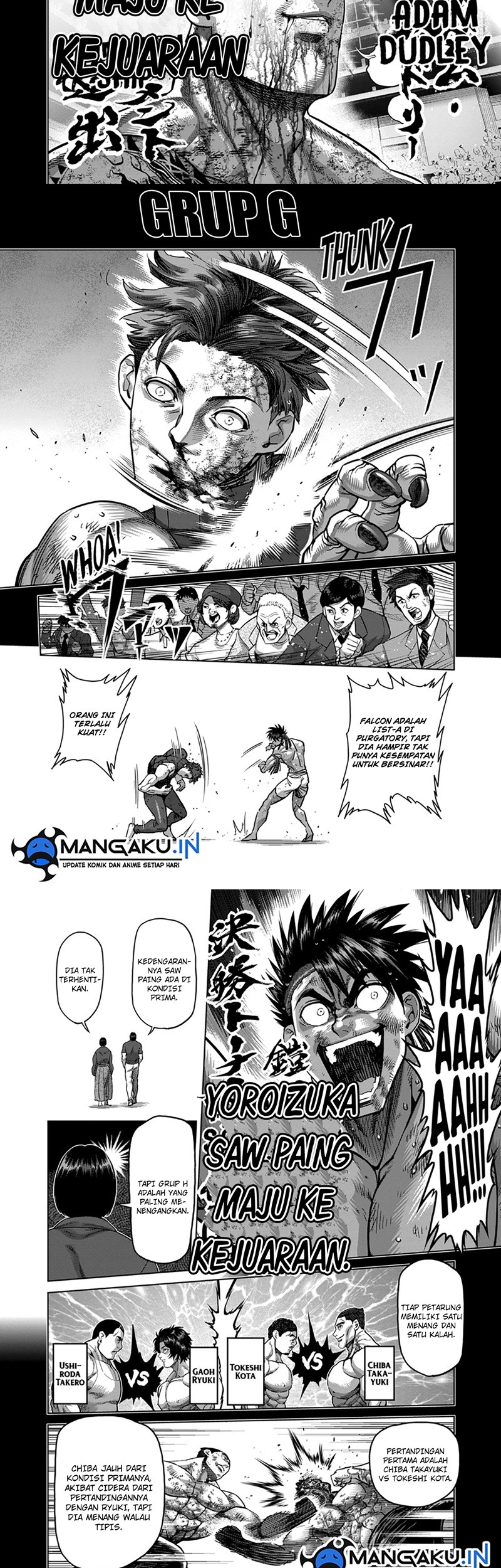 Kengan Omega Chapter 167 - halaman 3
