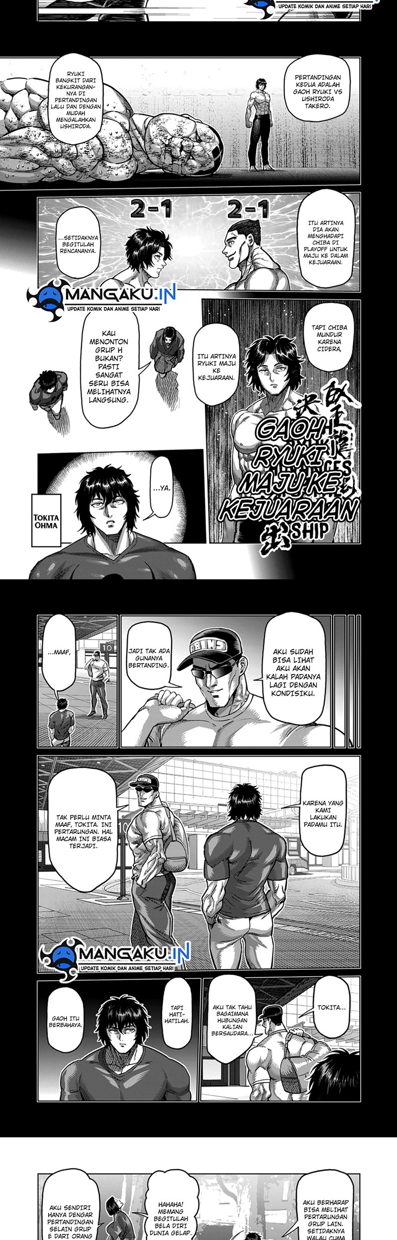 Kengan Omega Chapter 167 - halaman 4