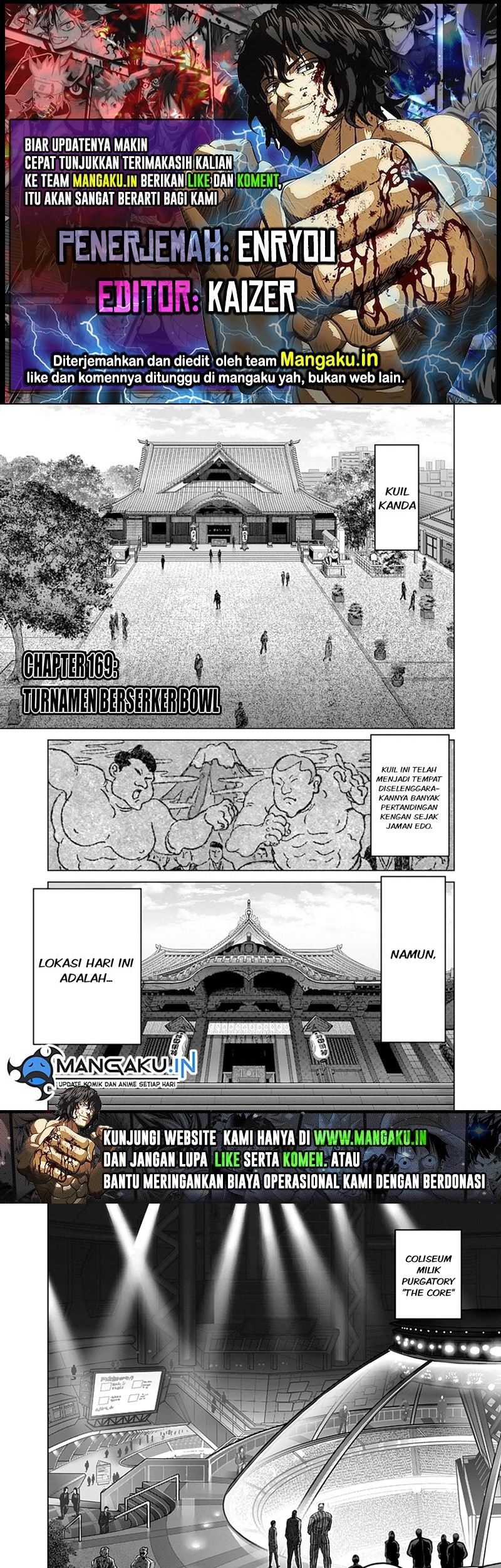 Kengan Omega Chapter 169 - halaman 1
